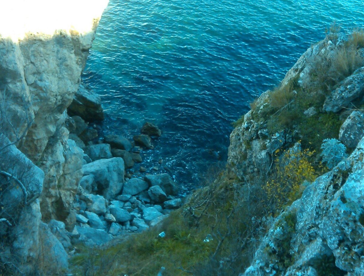 Черное море сверху