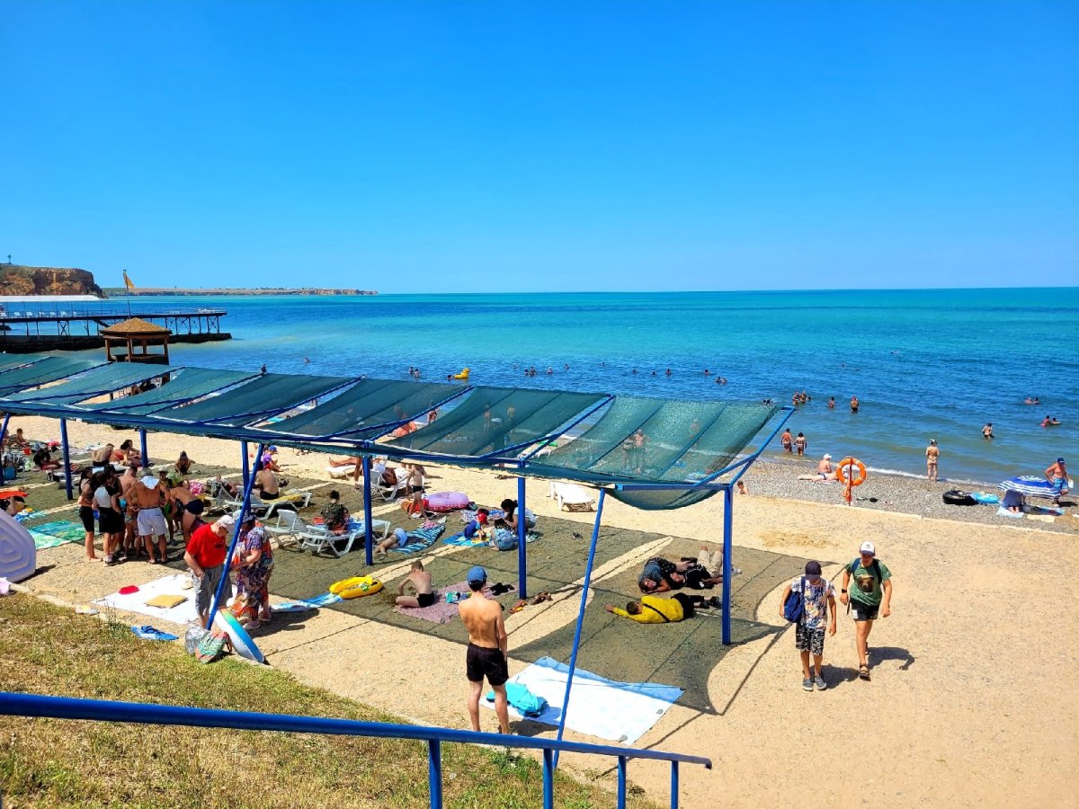 Море в Песчаном сейчас