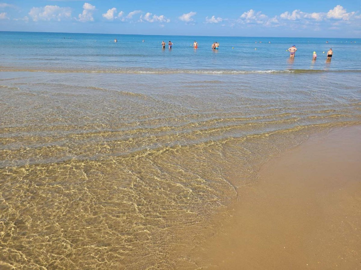 Черное море в сентябре Джемете