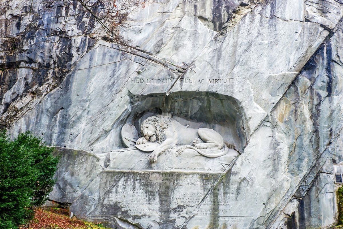 Памятник Люцерне 1819