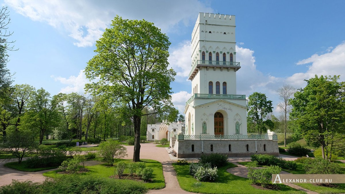 Белая башня в Царском селе