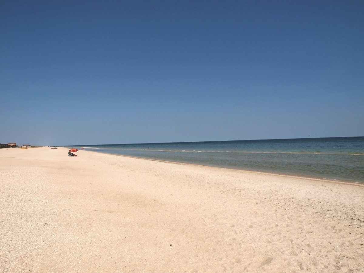 Федотова коса Азовское море