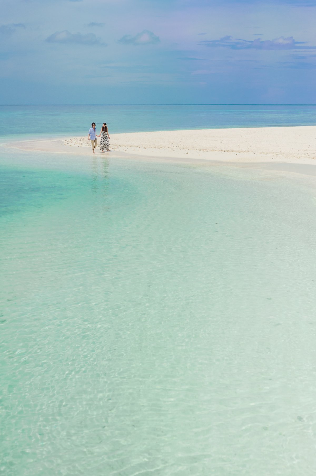 Остров Sandbank Мальдивы