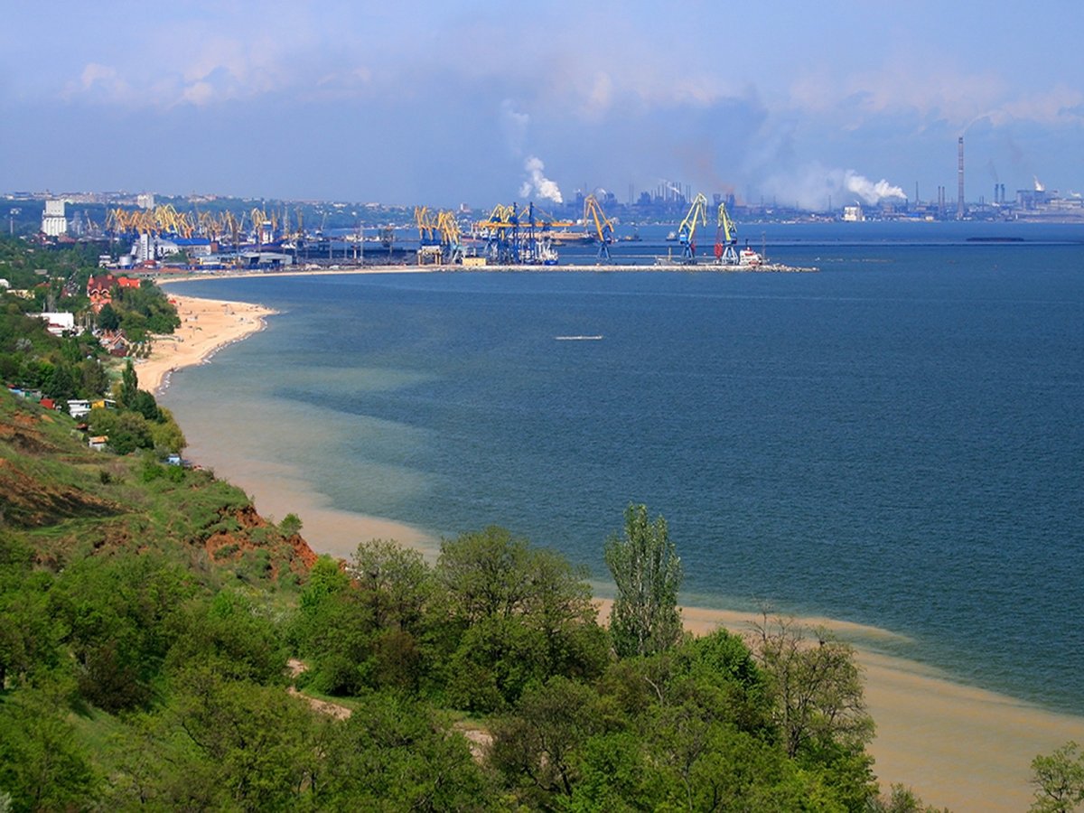 Мариуполь море