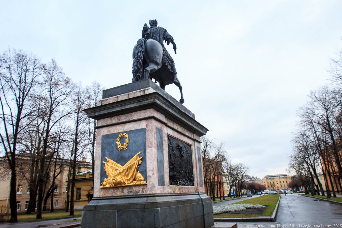Бартоломео Карло Растрелли Конная статуя Петра 1