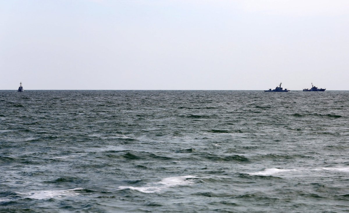 Граница черного и Азовского моря