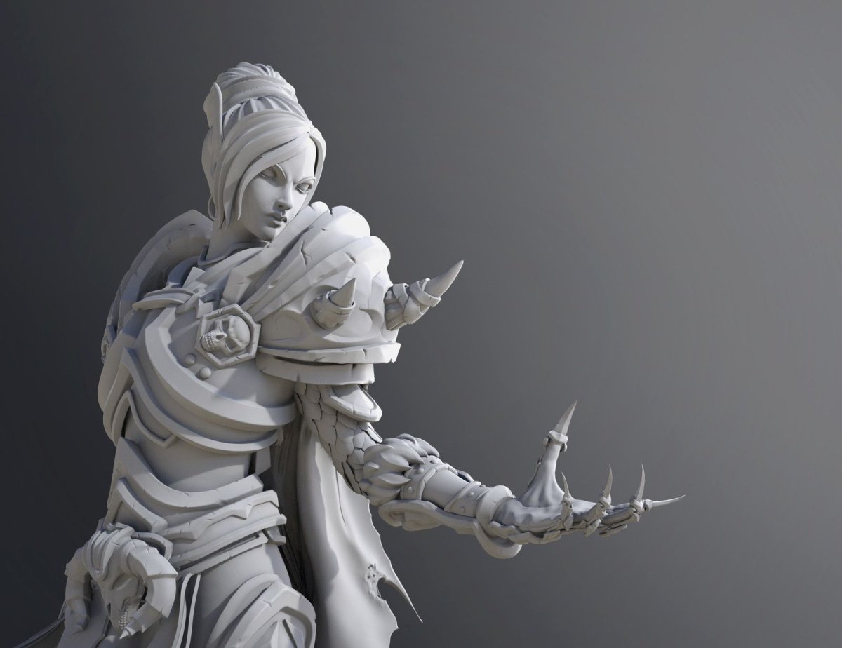 Скульптура 3д Zbrush