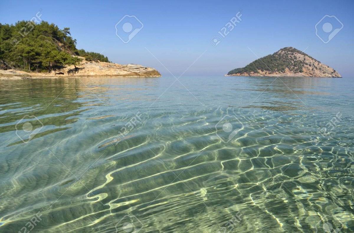 Эгейское море цвет воды