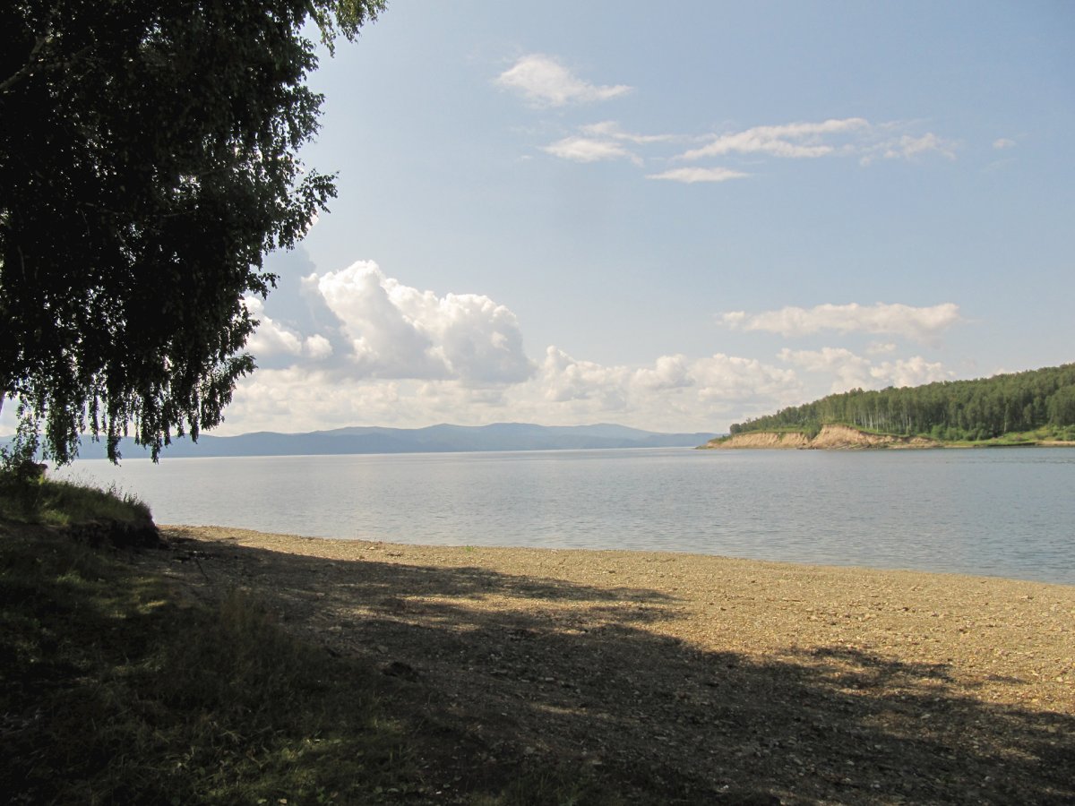 Залив Анаш Красноярское море