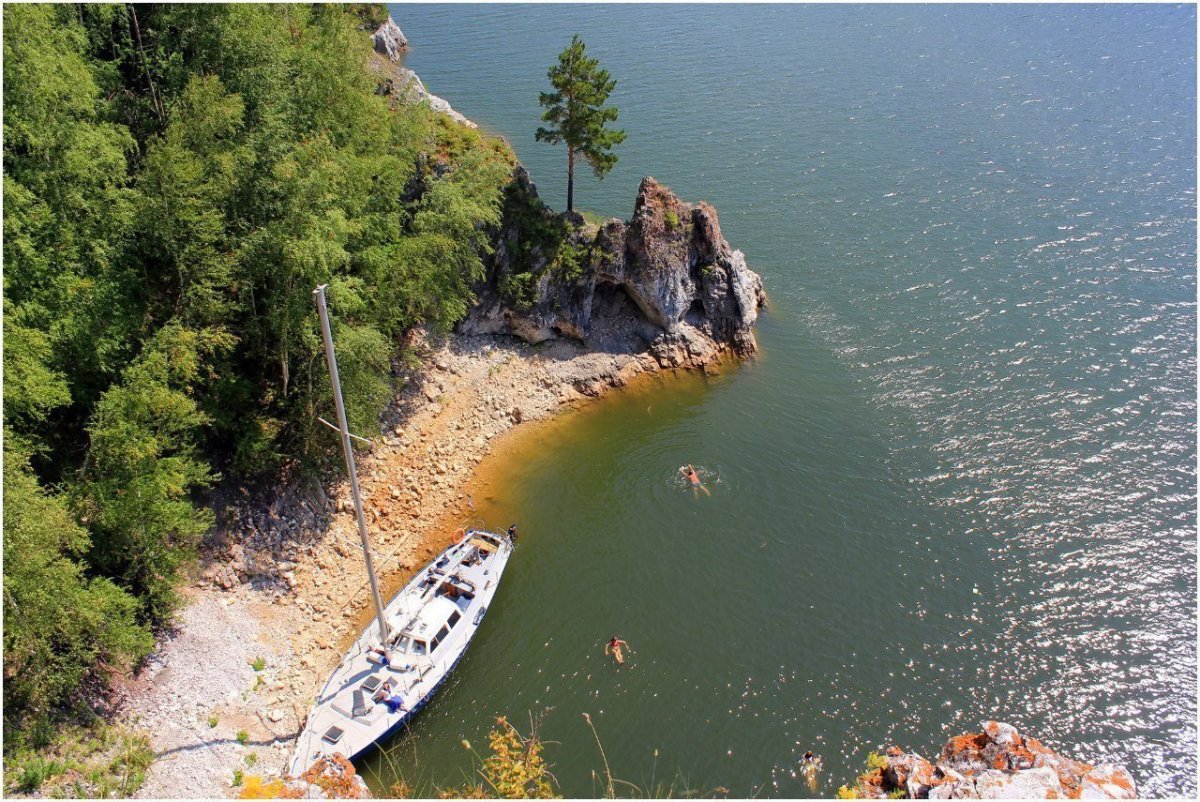 Бирюса Красноярское море