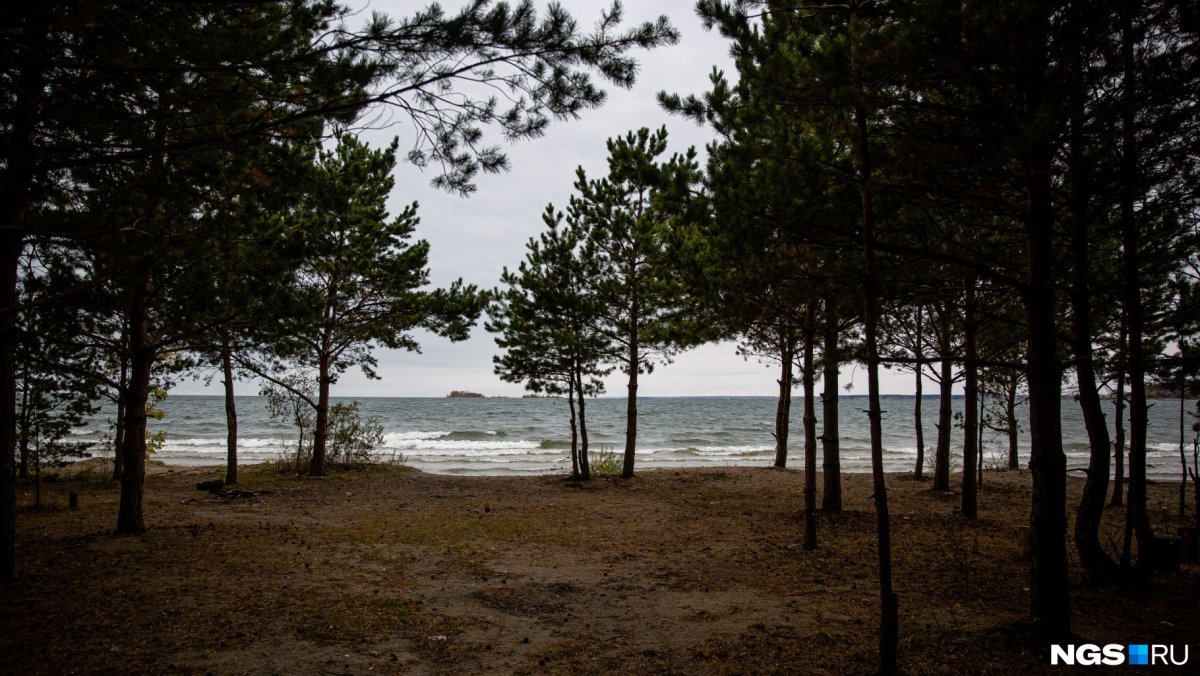 Обское море осенью