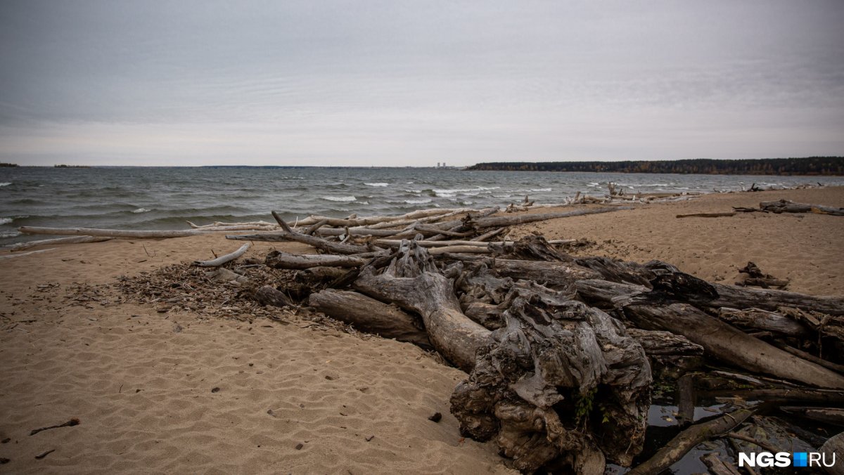 Обское море осенью