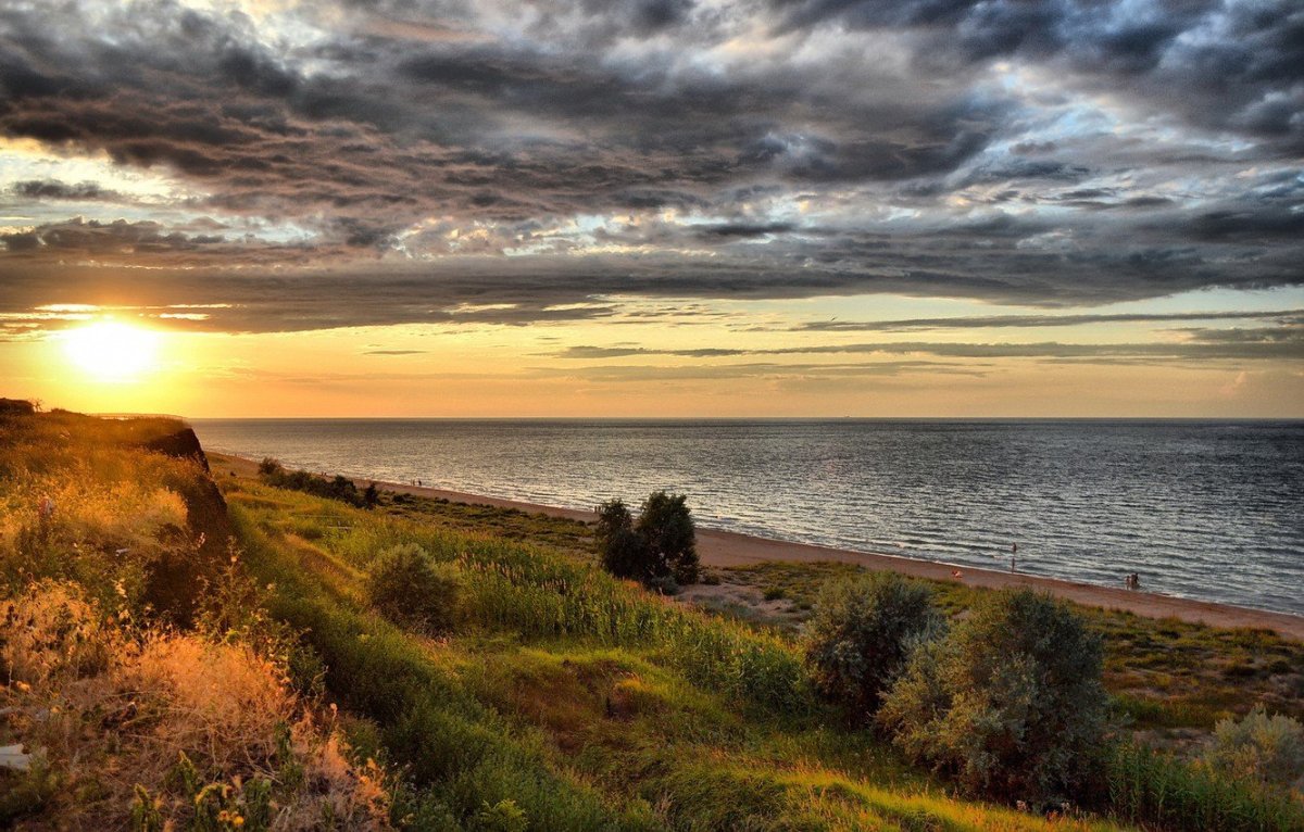 Кубань Азовское море