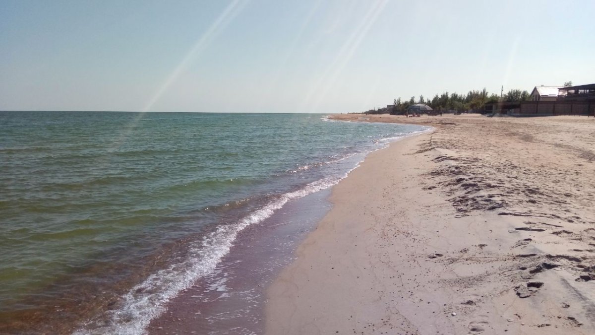 Мариуполь берег Азовского моря
