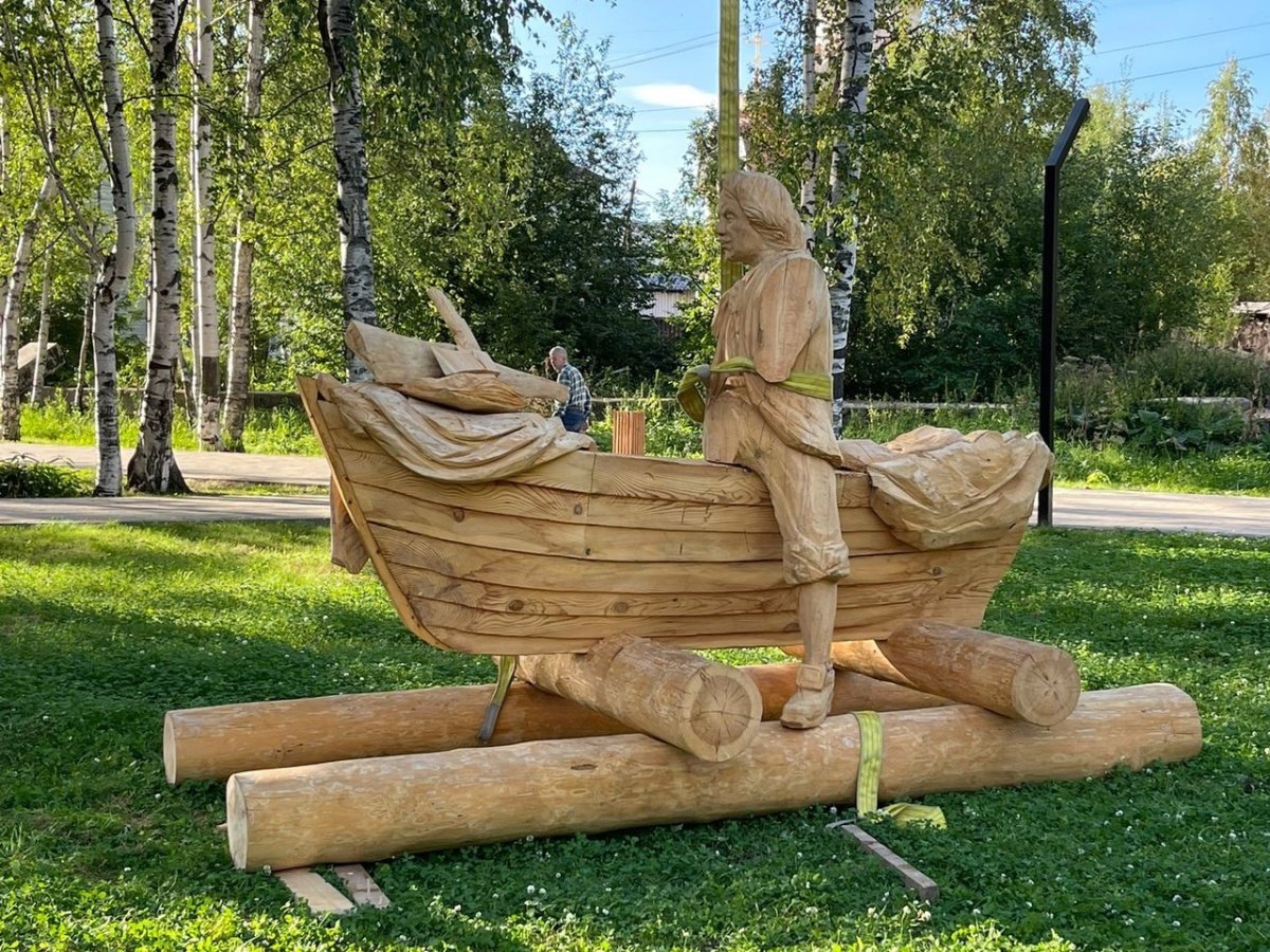 Деревянные фигуры из дерева Архангельск