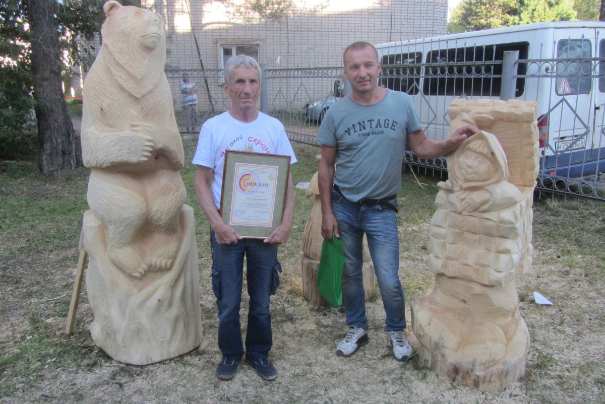 Николай Воркин деревянные скульптуры