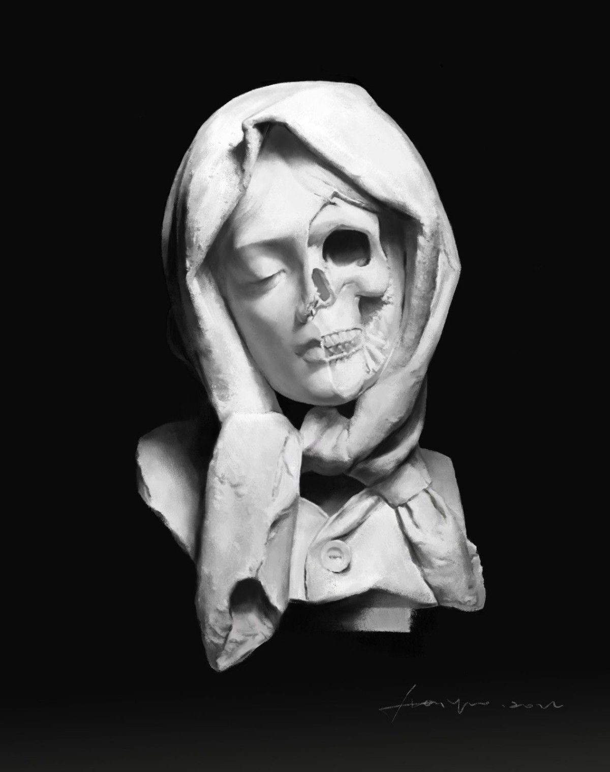 Фигурки Memento Mori, XIX век.