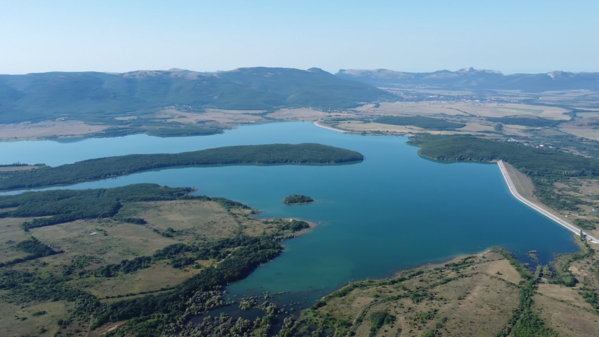Крымский национальный парк с горы Курушлюк