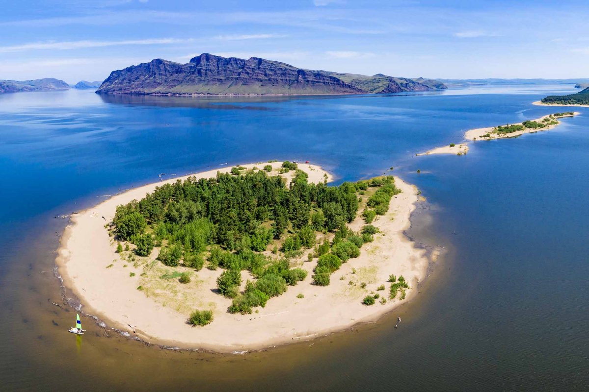 Потрошиловский Бор Красноярское море