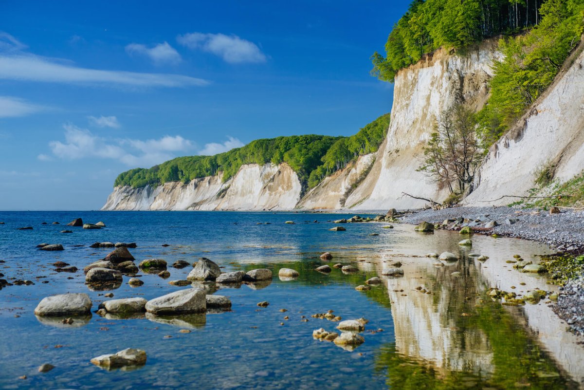 Остров Рюген в Балтийском море