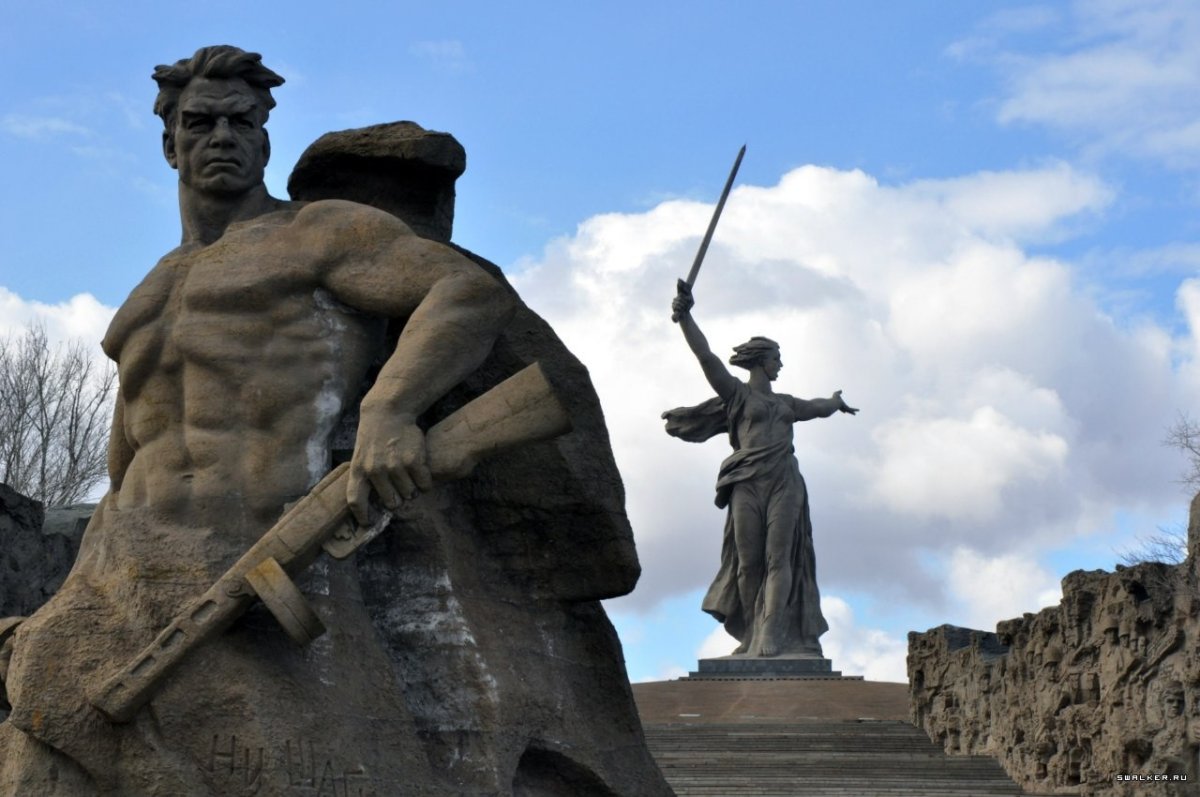 Вучетич Мамаев Курган и Родина мать