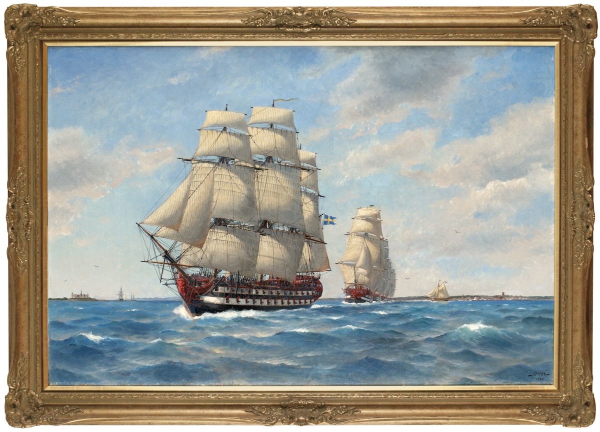 Художник море Jacob Hagg
