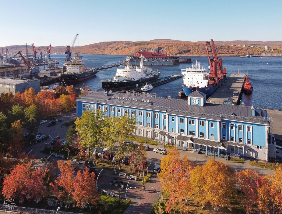 Морской вокзал Мурманск