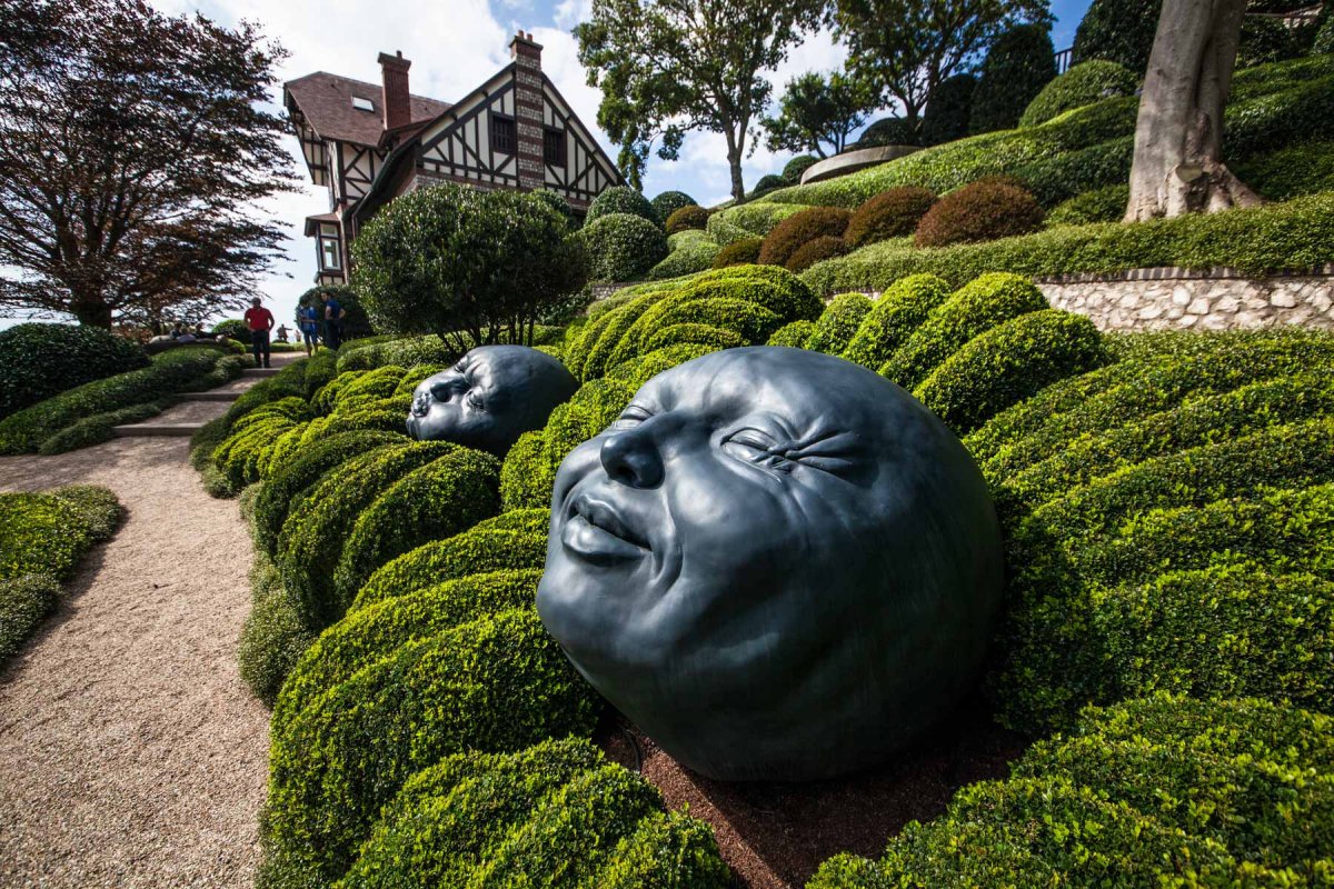 Сад les Jardins d’Etretat (Франция)