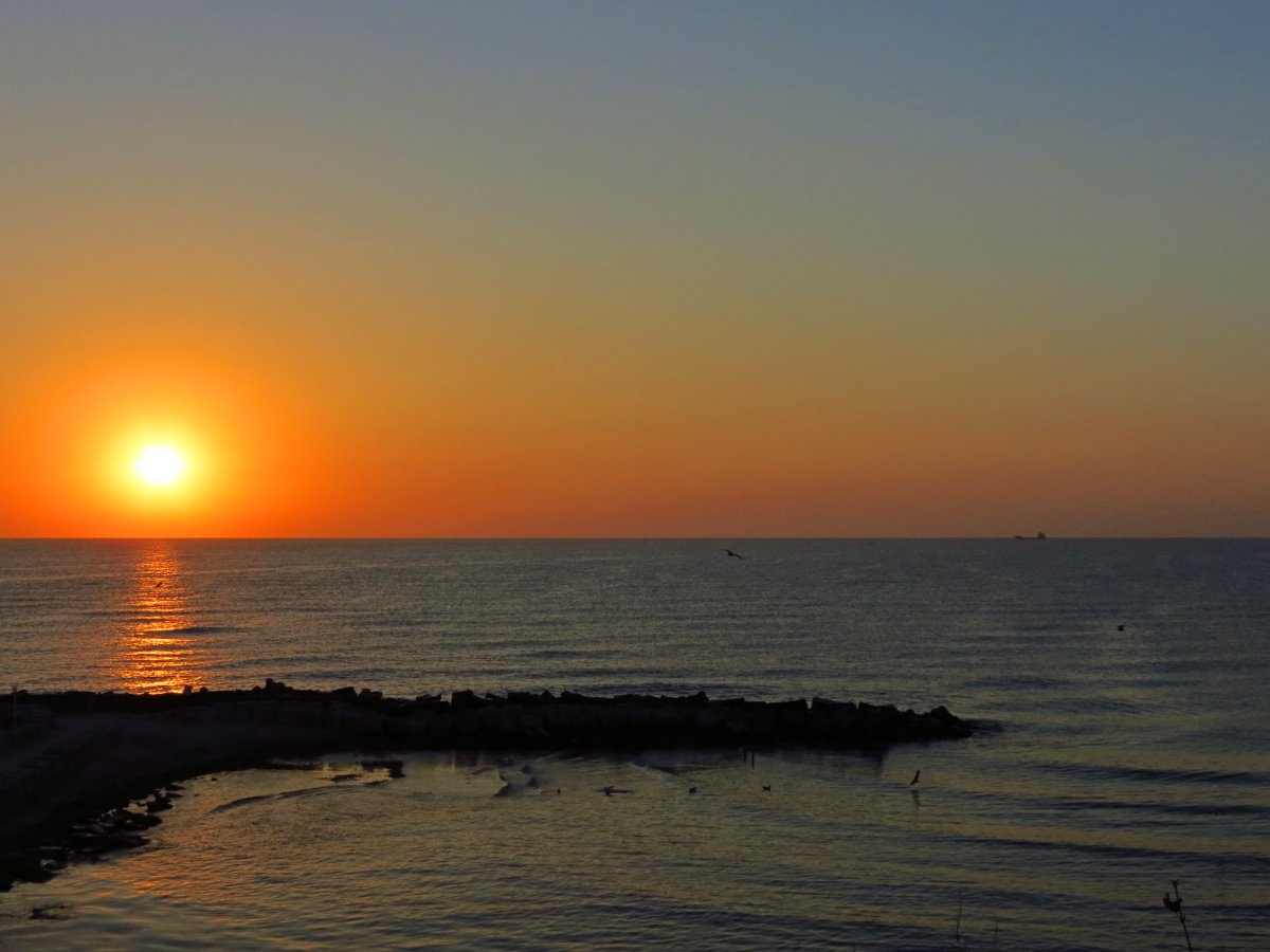 Черное море осень тепло