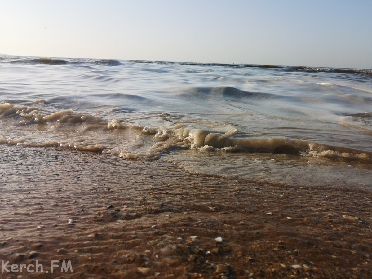Грязное море в Анапе