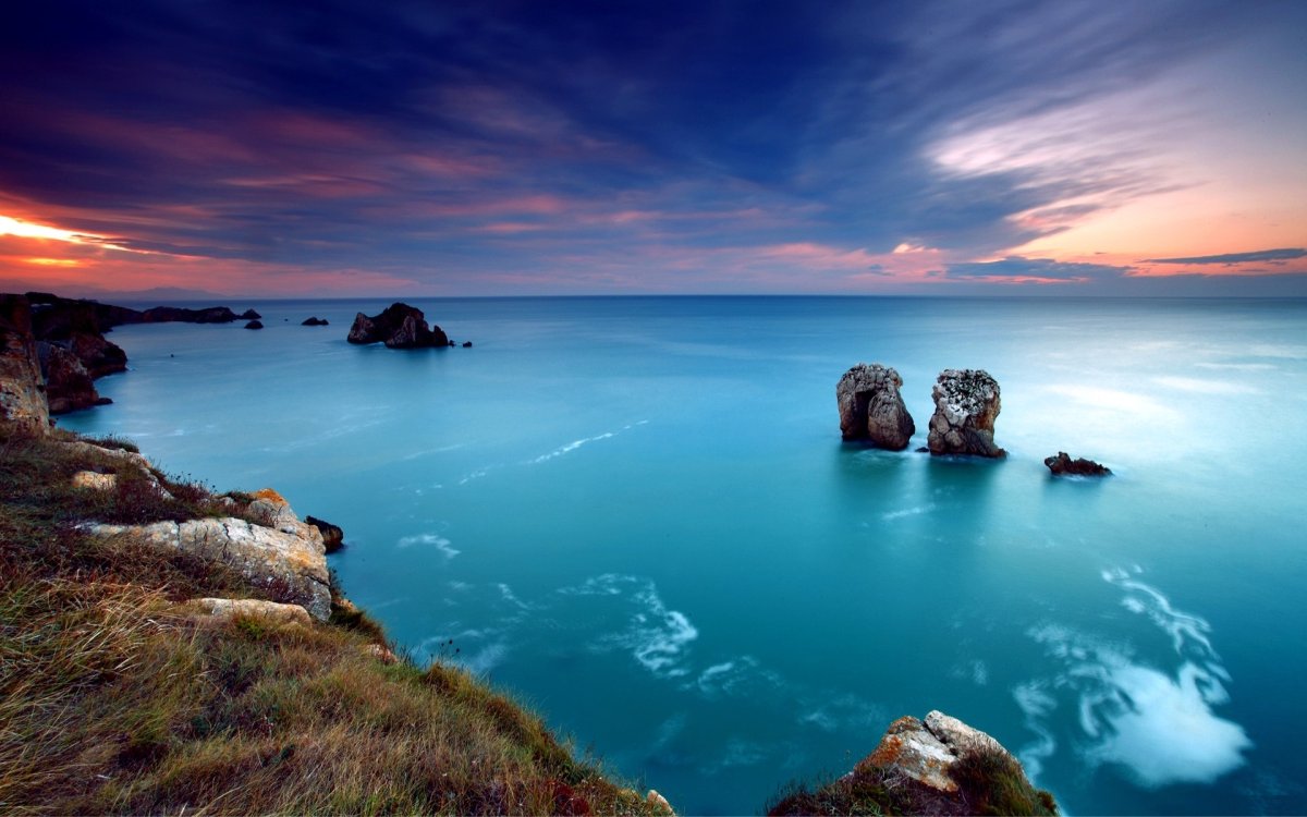 Красивые пейзажи моря