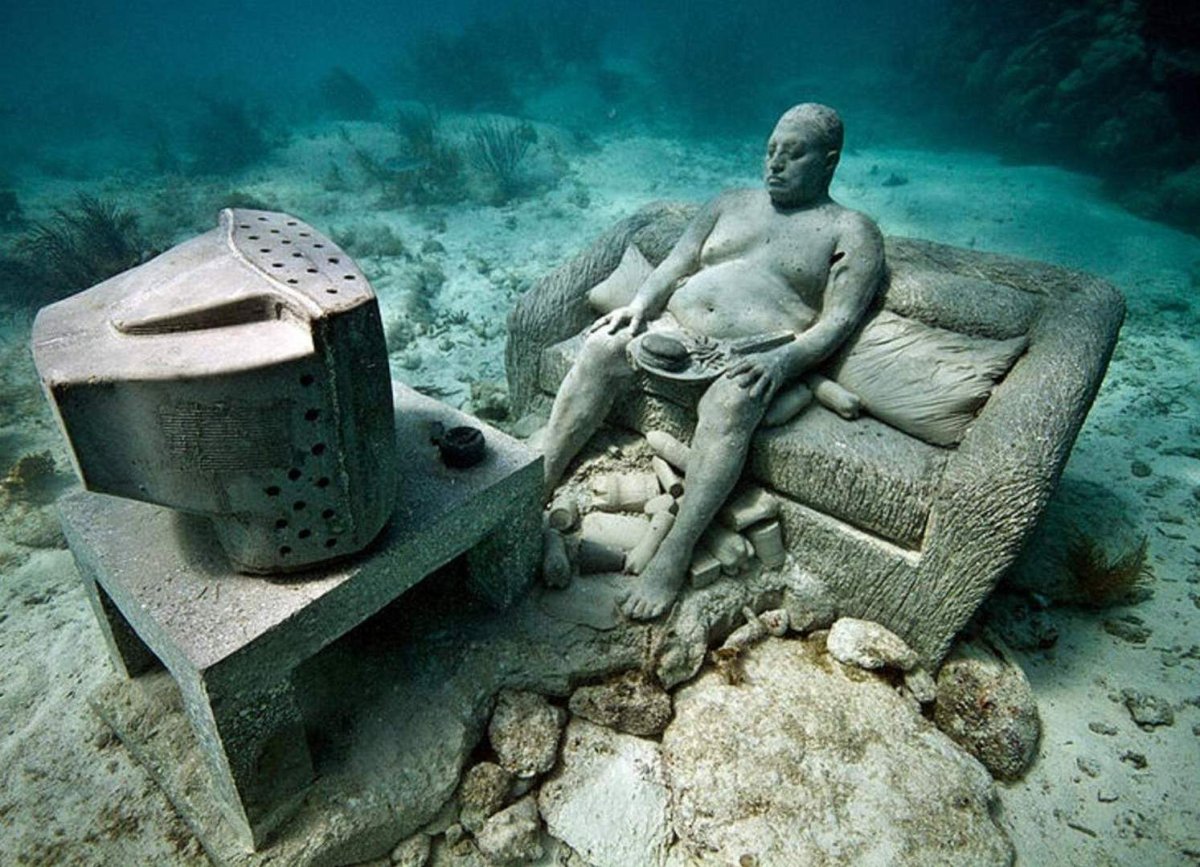 Канкун музей подводных скульптур