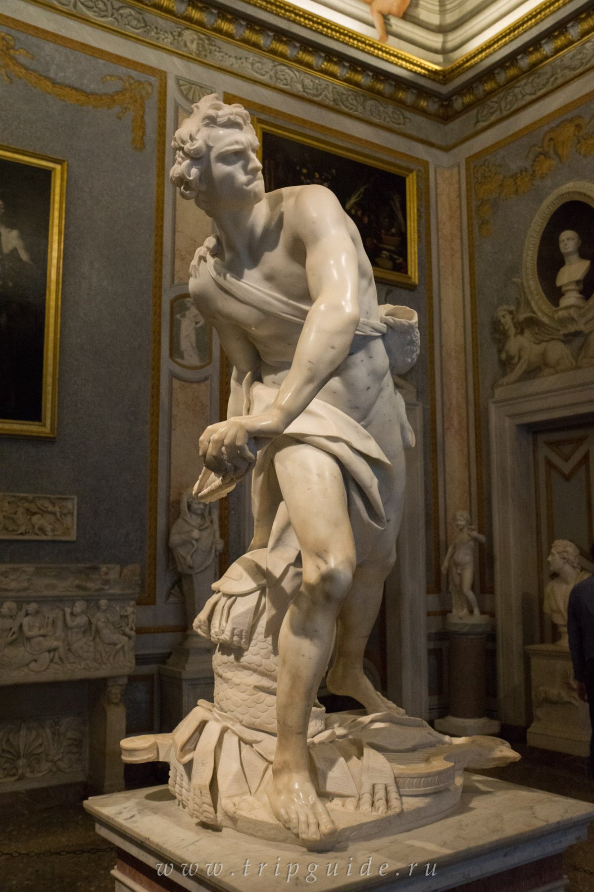 Джованни Лоренцо Бернини «Давид» (1623),