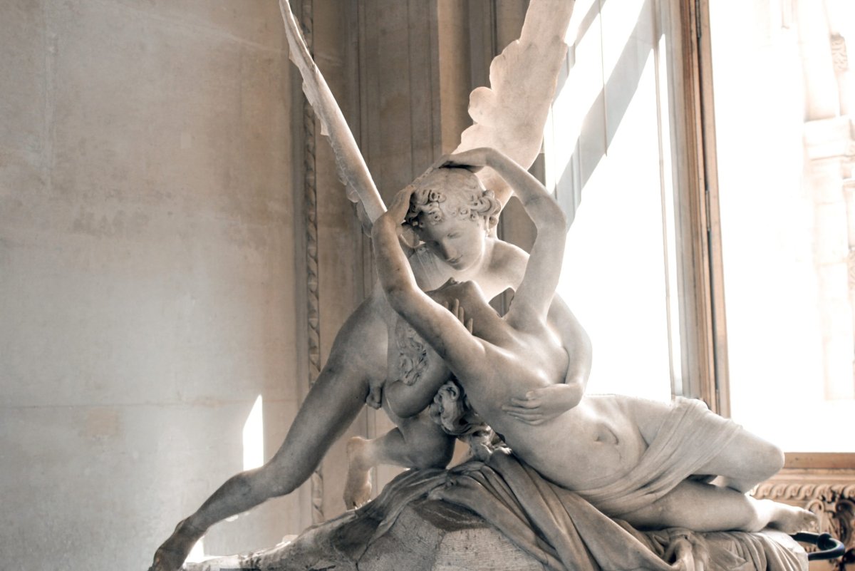 Антонио Канова. Амур и Психея (1787—1793, Париж, Лувр)