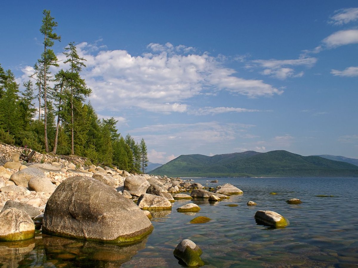 Сибирь река Ангара