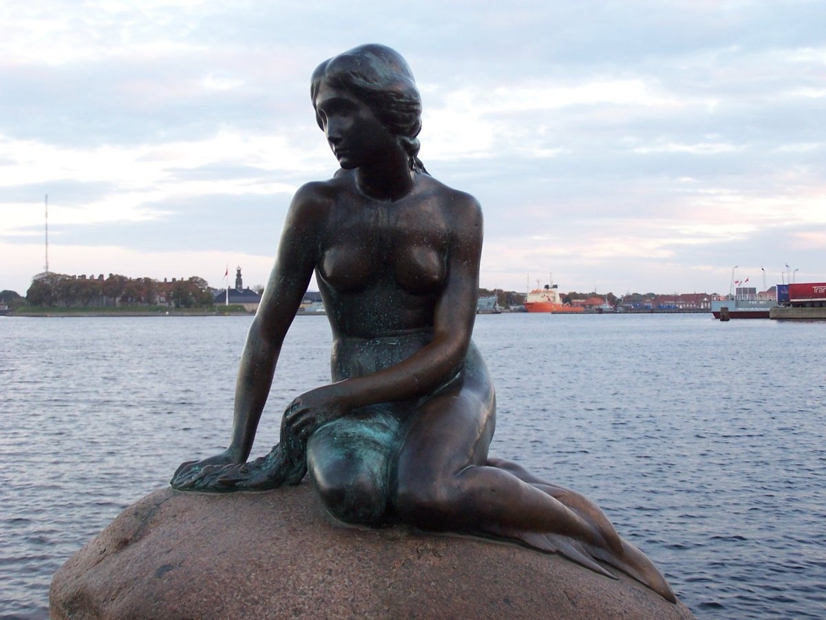 The little Mermaid в Копенгагене