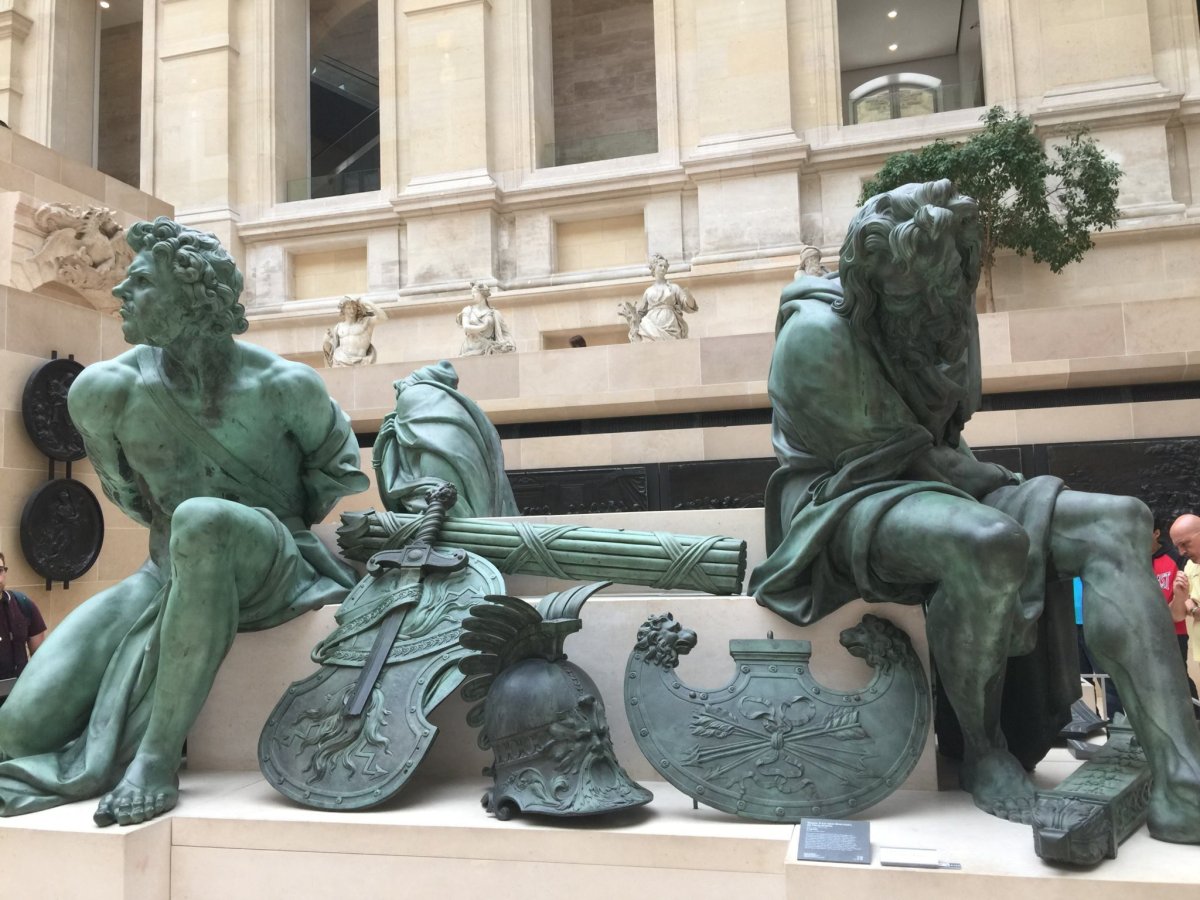 Louvre Museum Sculptures
