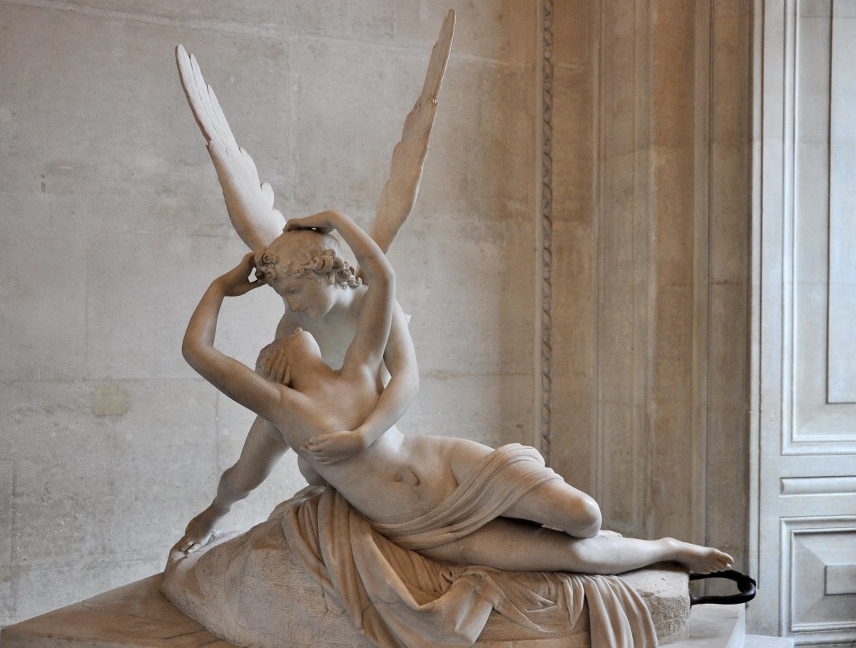 Cupid and Psyche, Antonio Canova, Luvr, 1787-1793