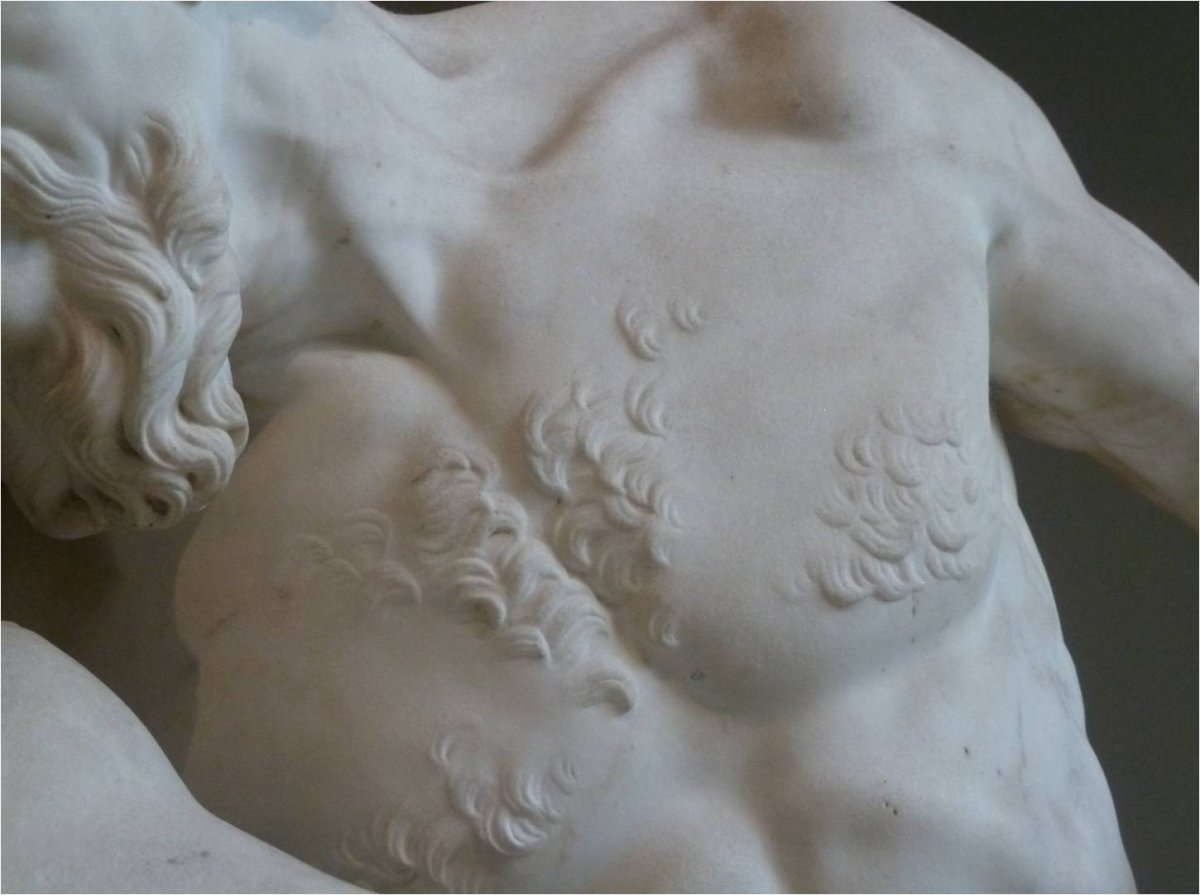 Жан Жак Прадье (Jean-Jacques Pradier; 1790-1852). Сатир и вакханка. 1833.