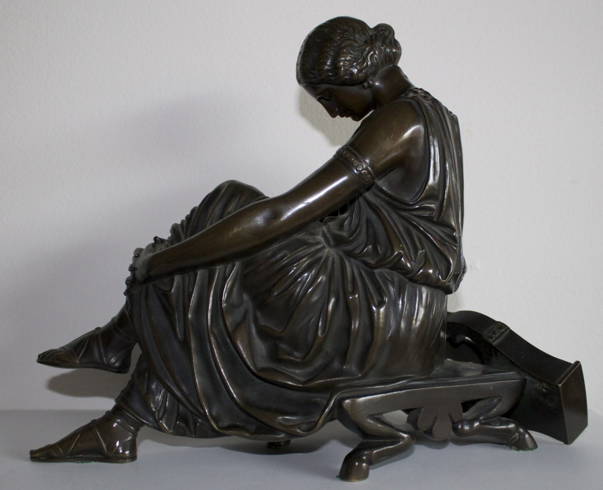 Жан Жак Прадье (Jean-Jacques Pradier; 1790-1852). Сатир и вакханка. 1833.