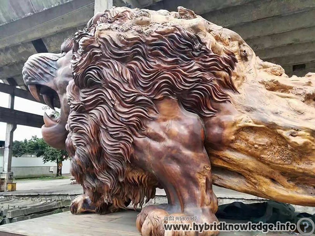 Восточный Лев скульптура