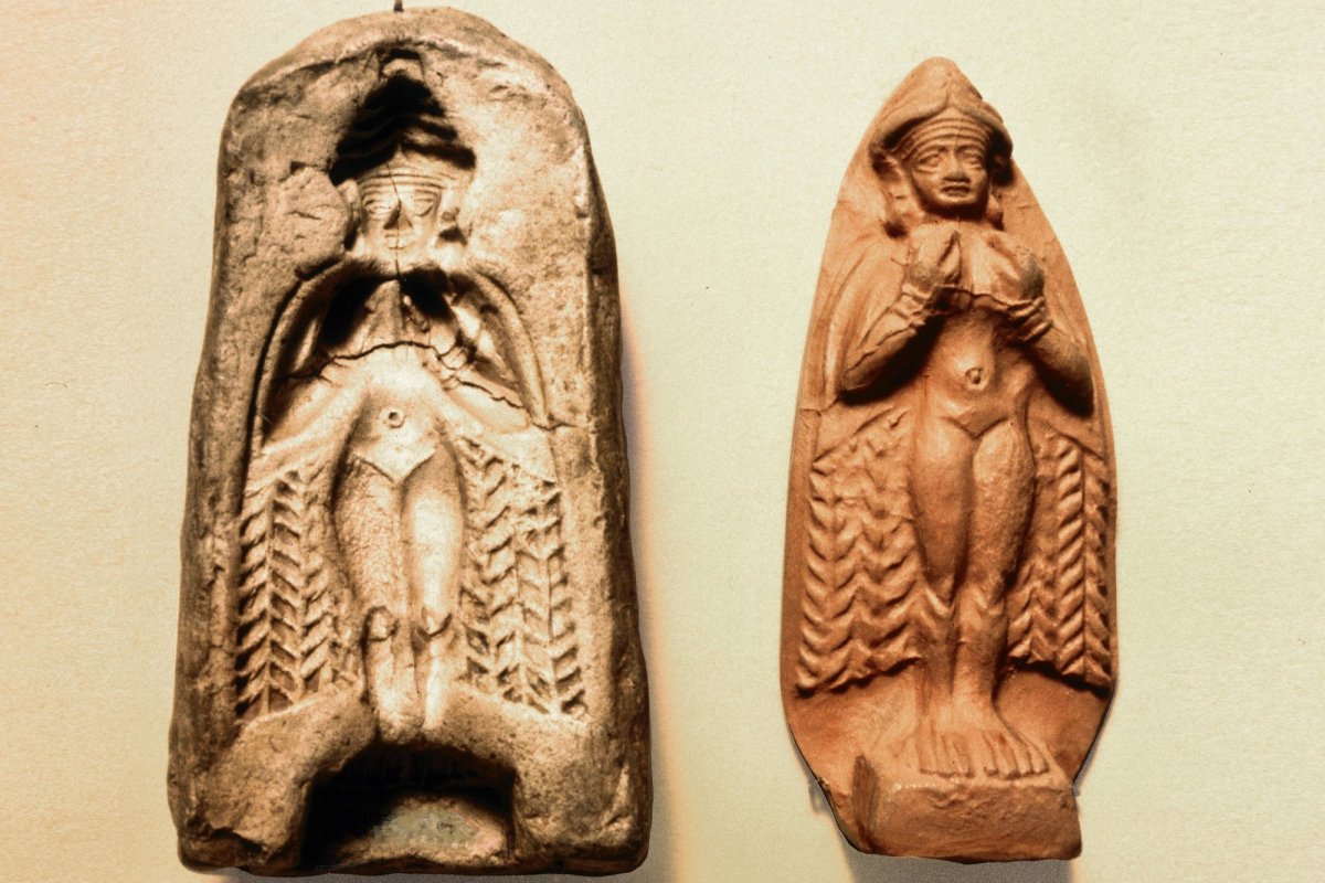 Богиня Иштар и Гильгамеш