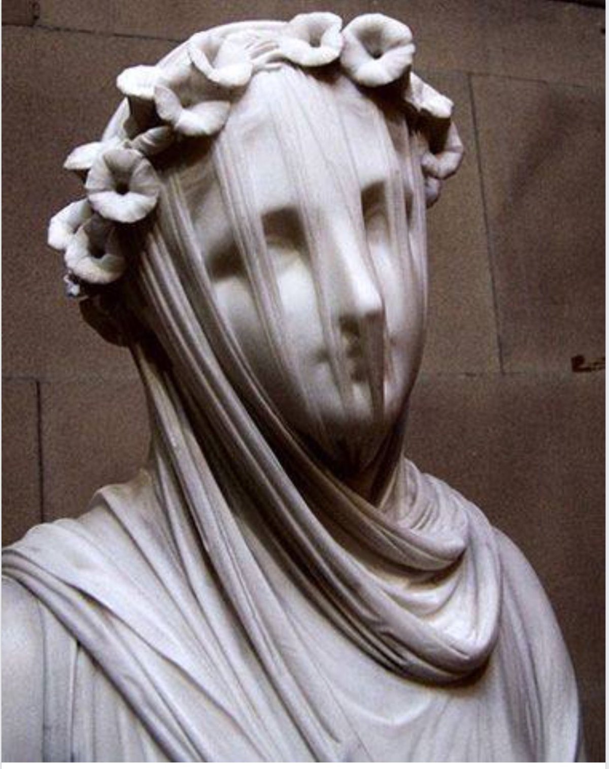 "Целомудрие", капелла Сан-Северо. Антонио Коррадини, 1752, Неаполь.