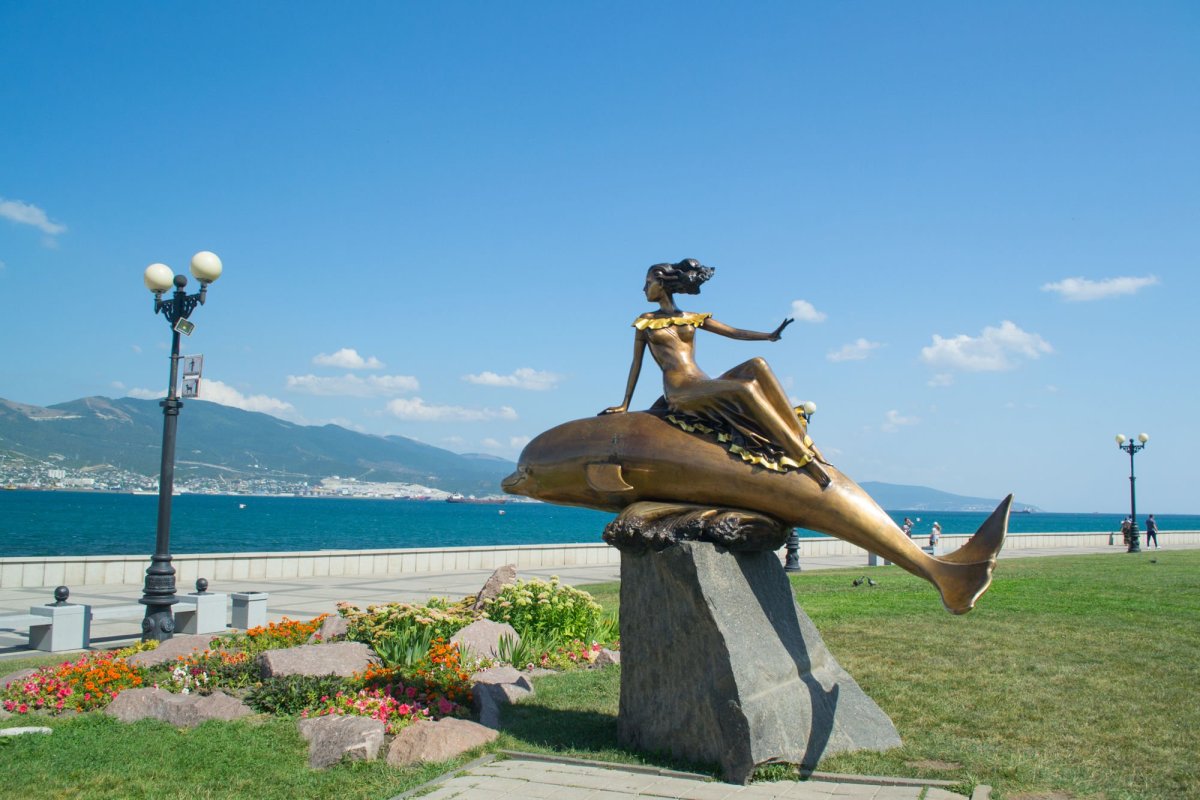 Море Новороссийск Novorossiysk достопримечательности