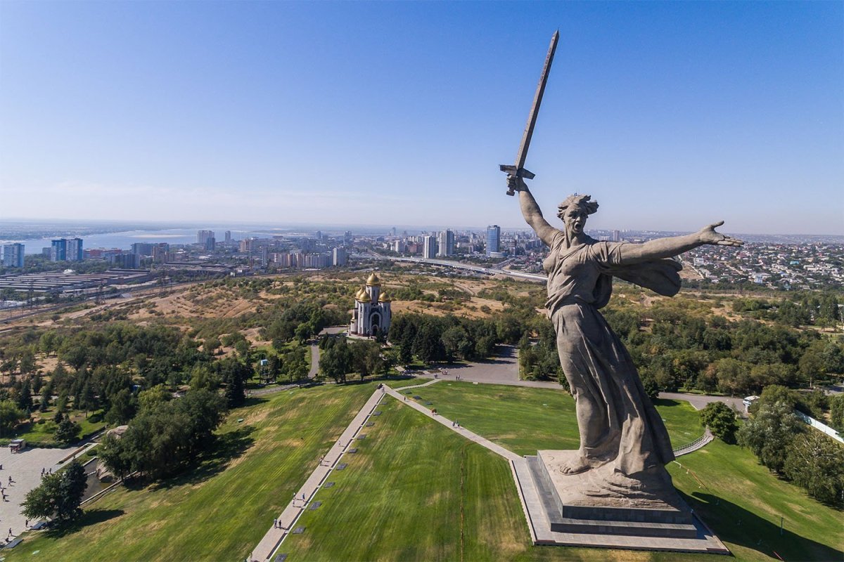 Мамаев Курган и Родина мать