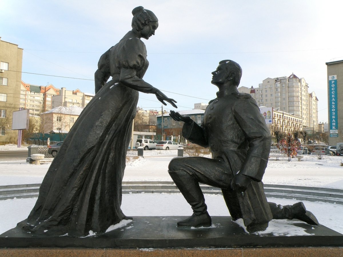 Памятник декабристам в Чите