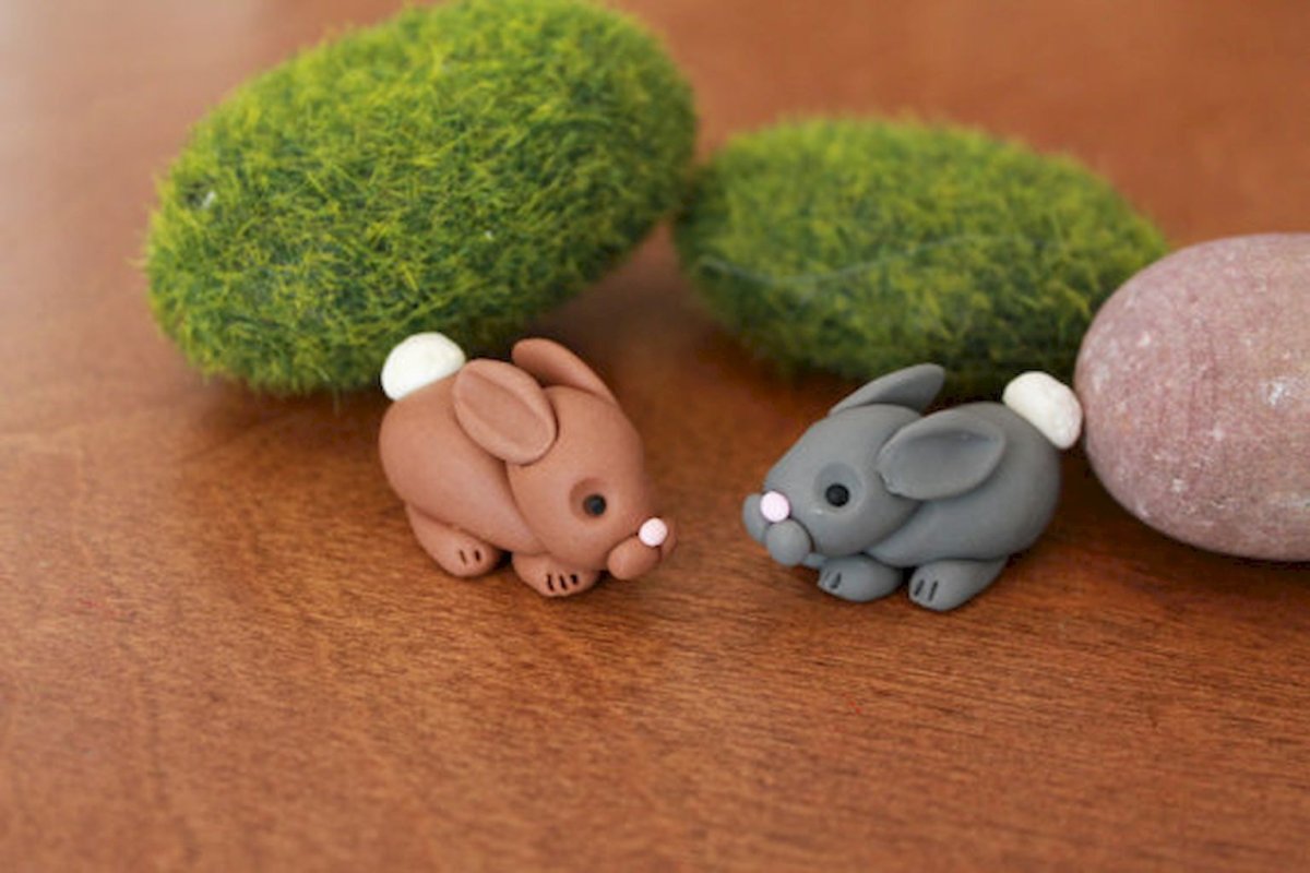 Миниатюрные игрушки из полимерной глины