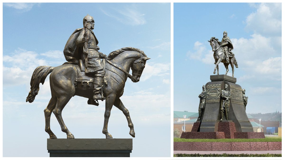 Памятник Невскому в Нижнем Новгороде