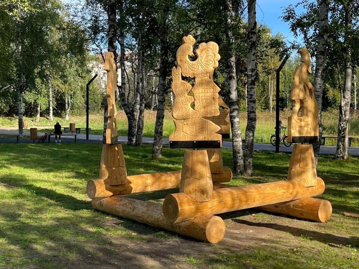 Никольский сквер Архангельск