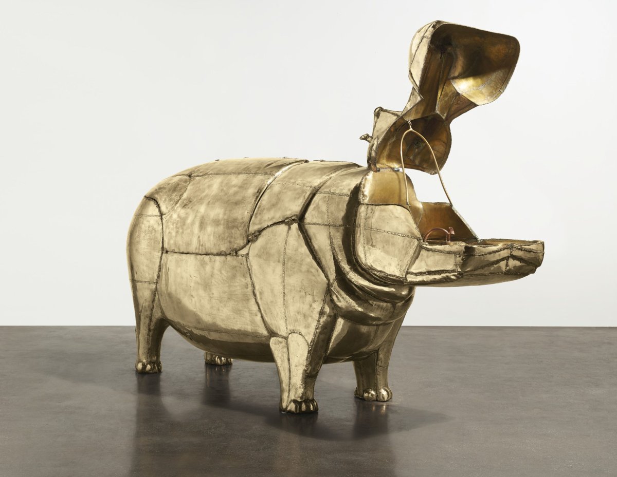Уникальная ванна 'hippopotame i'